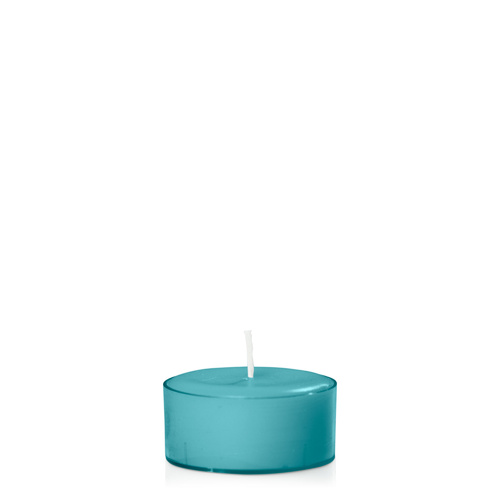 Teal Tealight, Pack of 24