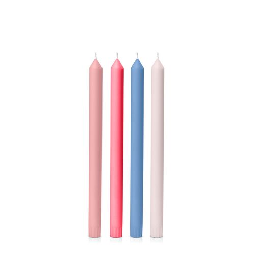 Parisian Chic 30cm Dinner Candle, Pack of 4
